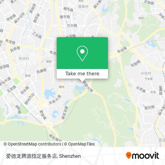 爱德龙腾源指定服务店 map