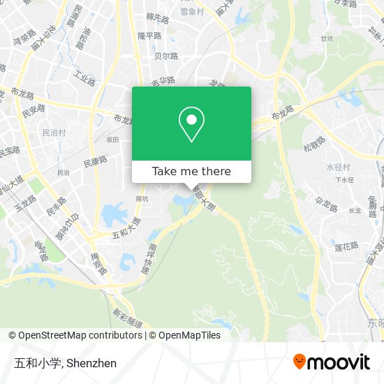 五和小学 map