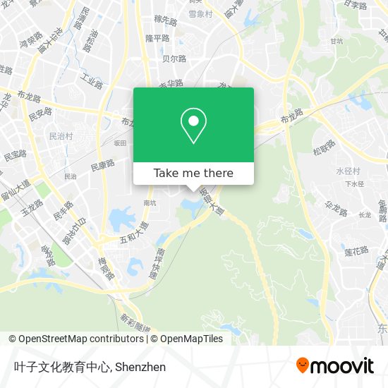 叶子文化教育中心 map
