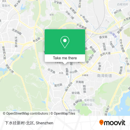 下水径新村-北区 map