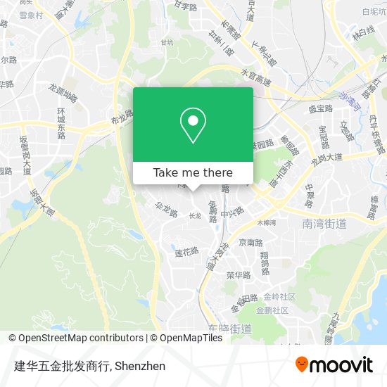 建华五金批发商行 map