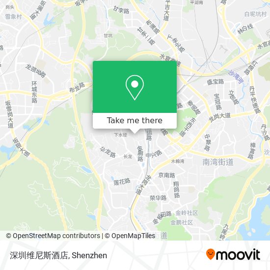 深圳维尼斯酒店 map