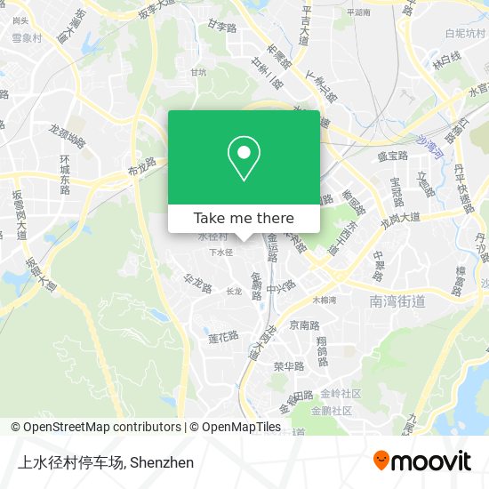 上水径村停车场 map