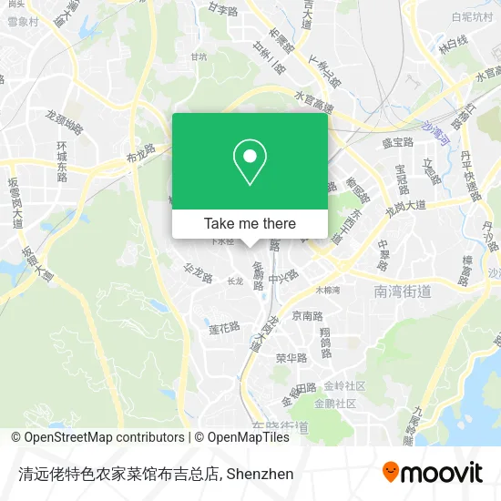 清远佬特色农家菜馆布吉总店 map