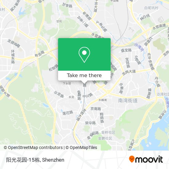 阳光花园-15栋 map