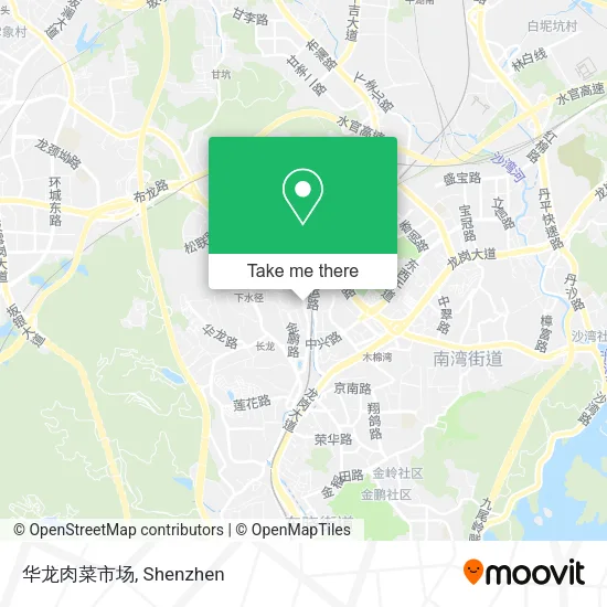 华龙肉菜市场 map