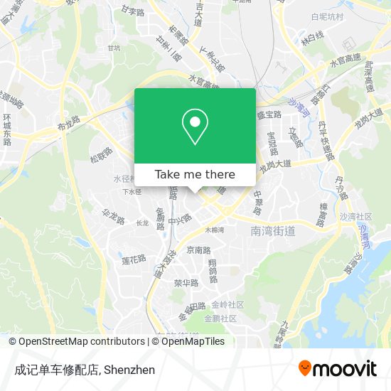 成记单车修配店 map