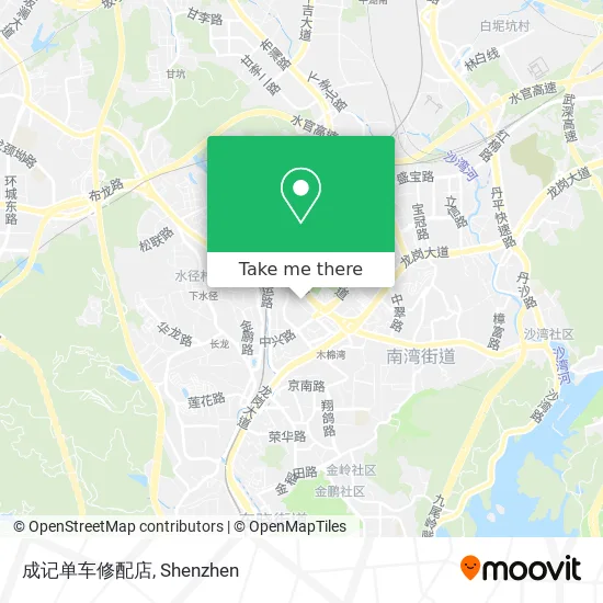 成记单车修配店 map