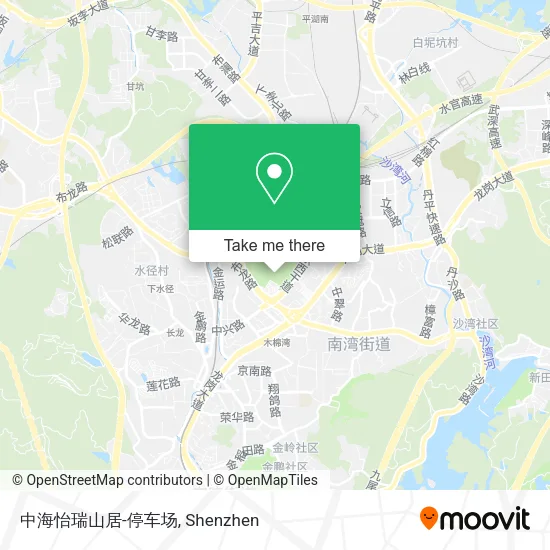 中海怡瑞山居-停车场 map