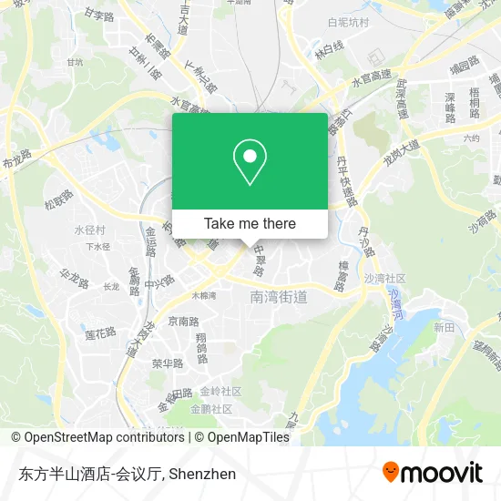 东方半山酒店-会议厅 map