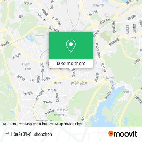半山海鲜酒楼 map