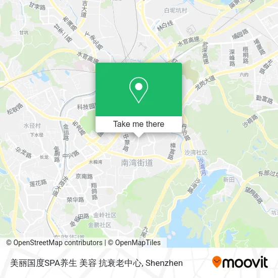 美丽国度SPA养生 美容 抗衰老中心 map