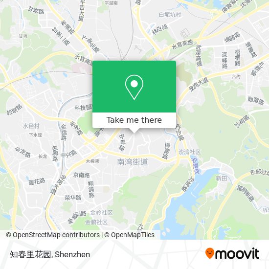 知春里花园 map