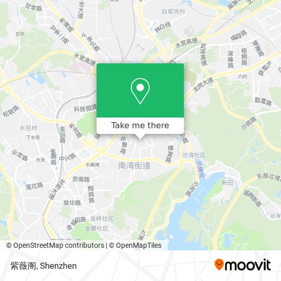 紫薇阁 map