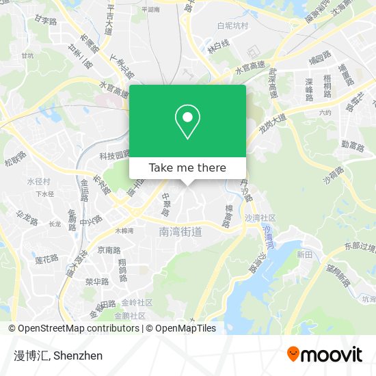 漫博汇 map