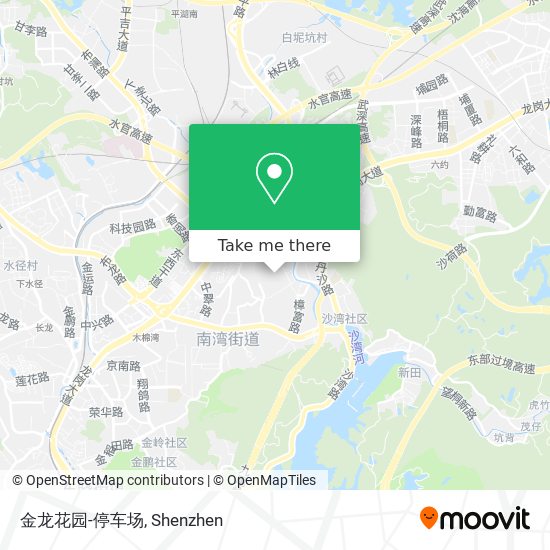 金龙花园-停车场 map
