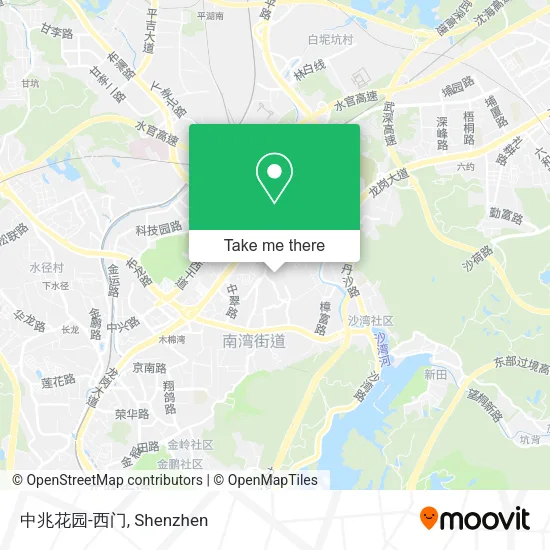 中兆花园-西门 map
