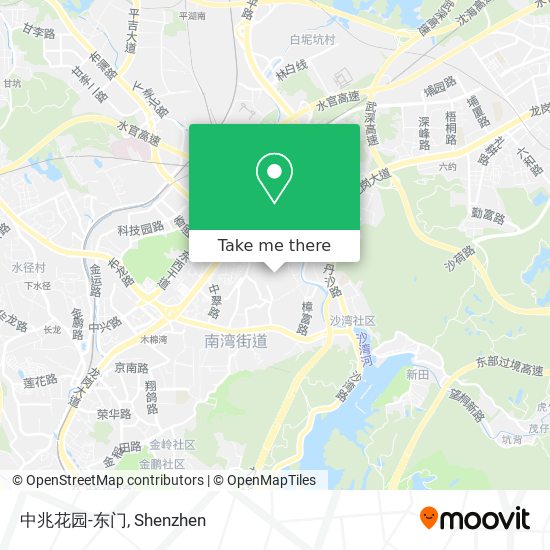 中兆花园-东门 map