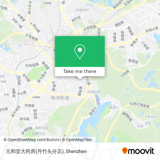 元和堂大药房(丹竹头分店) map