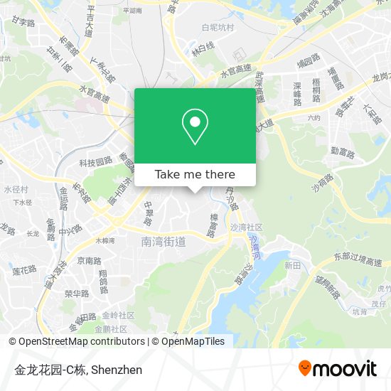 金龙花园-C栋 map
