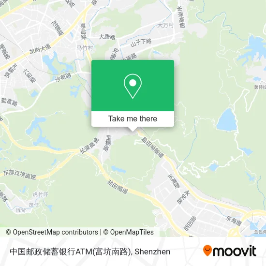 中国邮政储蓄银行ATM(富坑南路) map