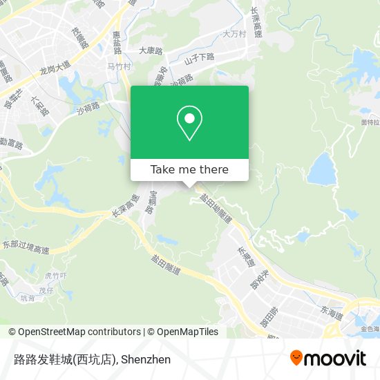 路路发鞋城(西坑店) map