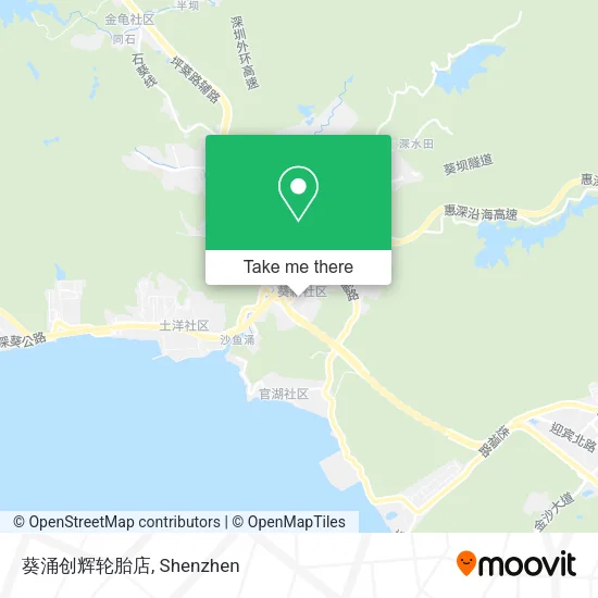 葵涌创辉轮胎店 map