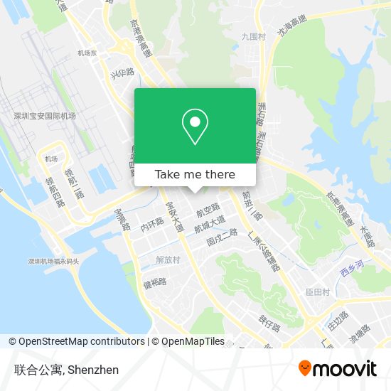 联合公寓 map