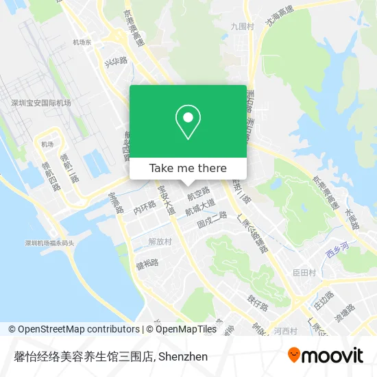 馨怡经络美容养生馆三围店 map