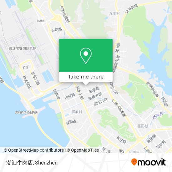 潮汕牛肉店 map
