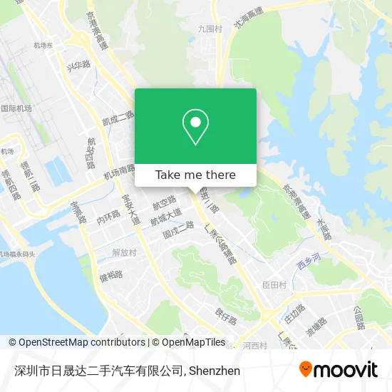 深圳市日晟达二手汽车有限公司 map