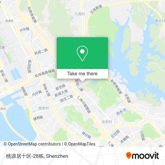 桃源居十区-28栋 map