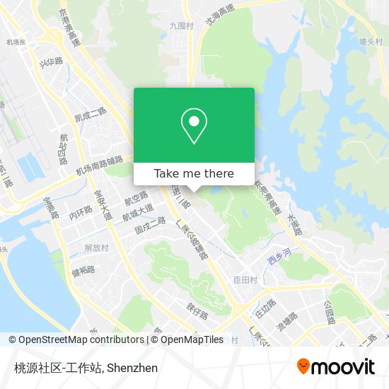 桃源社区-工作站 map