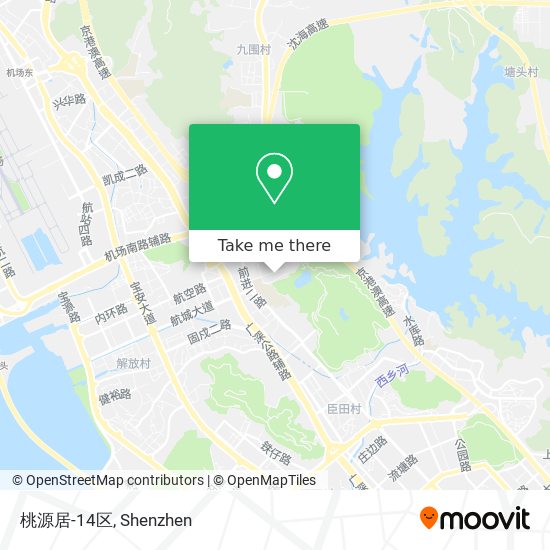 桃源居-14区 map