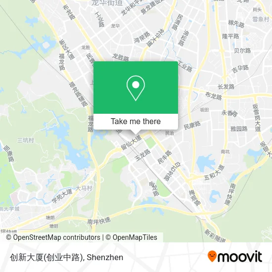 创新大厦(创业中路) map