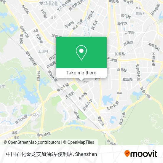 中国石化金龙安加油站-便利店 map