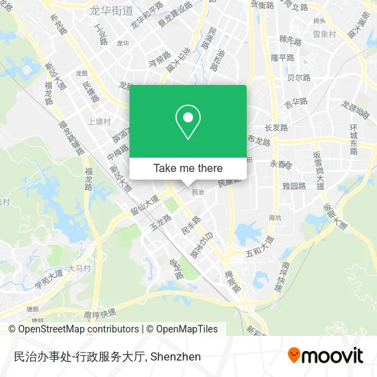 民治办事处-行政服务大厅 map