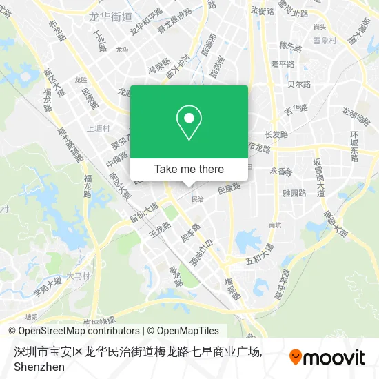 深圳市宝安区龙华民治街道梅龙路七星商业广场 map