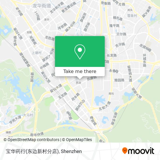 宝华药行(东边新村分店) map