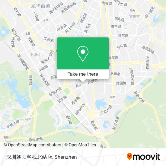 深圳朝阳客栈北站店 map