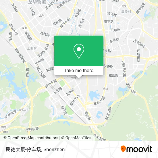 民德大厦-停车场 map