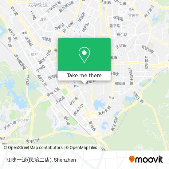 江味一派(民治二店) map