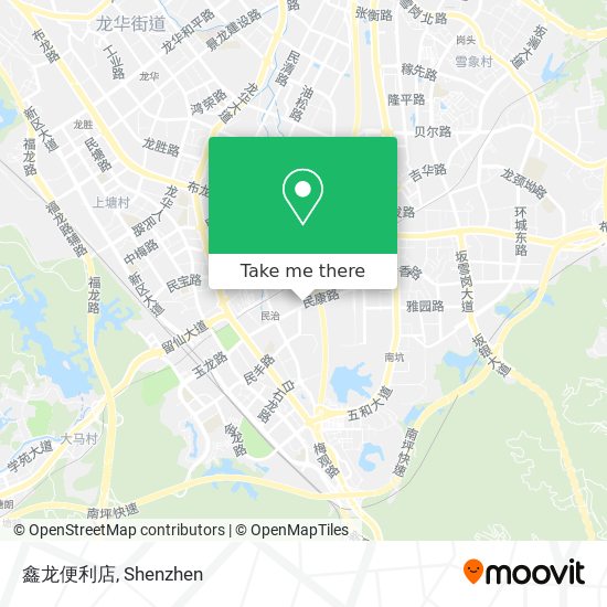 鑫龙便利店 map
