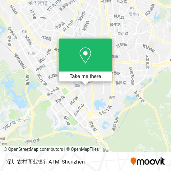 深圳农村商业银行ATM map