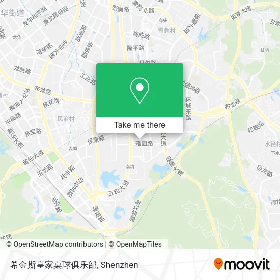 希金斯皇家桌球俱乐部 map