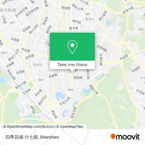 四季花城-六七期 map