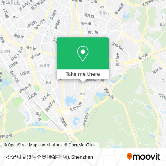 松记甜品(8号仓奥特莱斯店) map