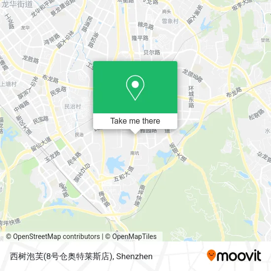西树泡芙(8号仓奥特莱斯店) map