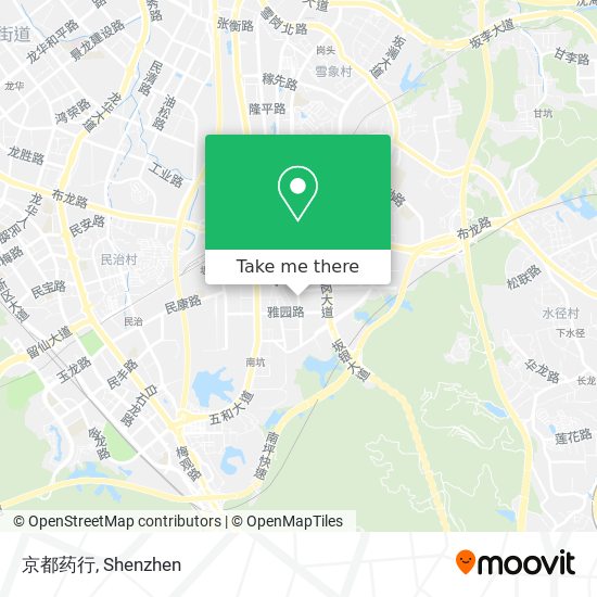 京都药行 map