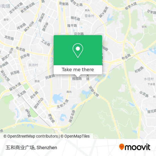 五和商业广场 map